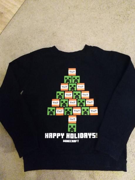 Chlapčenská mikina minecraft, sinsay,158