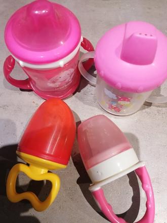 Cumlíky na ovocie + pohariky, 