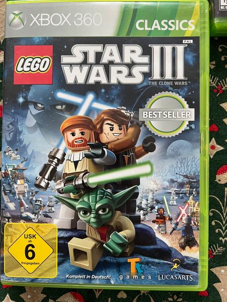 Hra xbox360 starwars iii, 