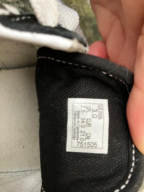 Takmer nenosené vans, vans,34