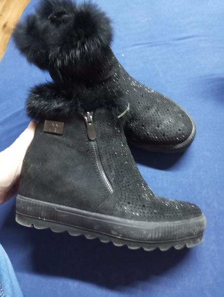 Topánky s kozusinkou, dei-tex,38