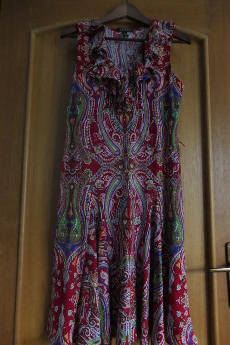 Ralph lauren bavlnene letne nadherne saty m, ralph lauren,m