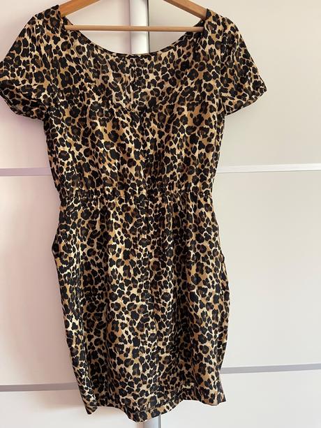 Asos satenove leopard saty xs, xs