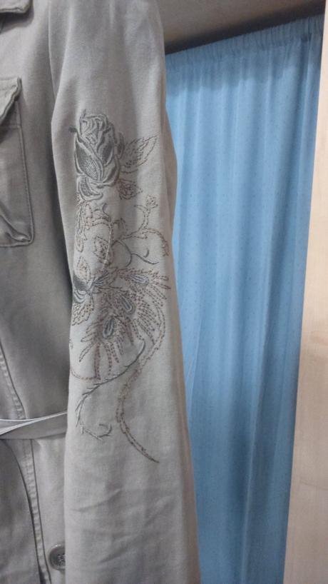 Trenčkot-prechodný plášť, s