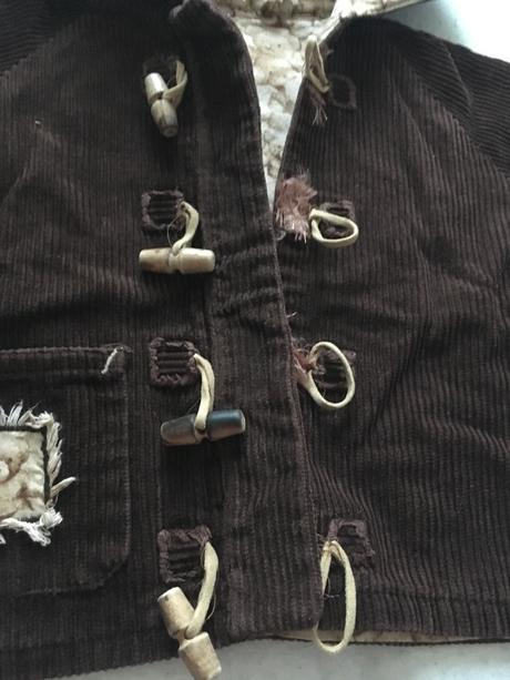 Milá menčestrová bundička s medvedíkmi, george,68