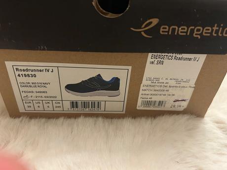 Tenisky energetics, 39