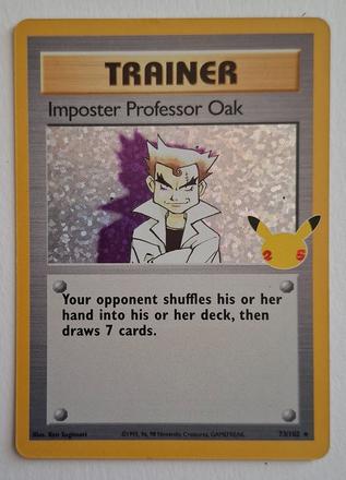 Pokémon karty "celebrations" (2), 