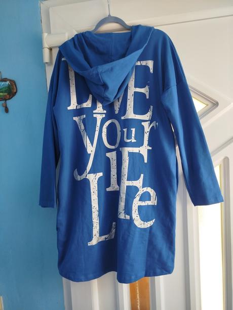 Modrý kardigán 40/42, bonprix,l