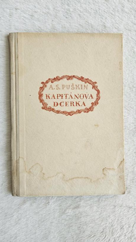 Kniha 'kapitánova dcerka', a.s. puškin, 