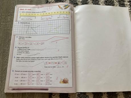 Matematika pre 3.ročník zš, 1. časť pracovný zošit, 