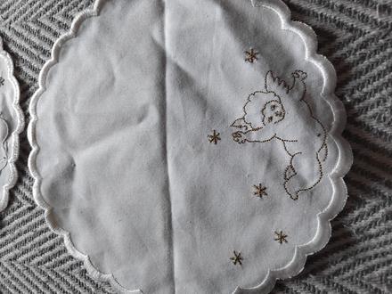 Obrusky s anjelikom,