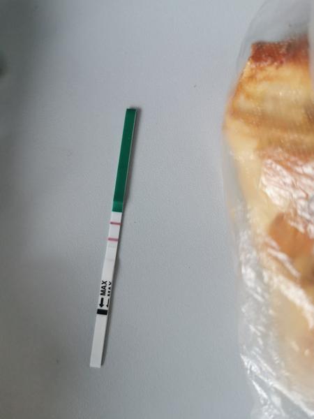 Slabšia čiarka na teste