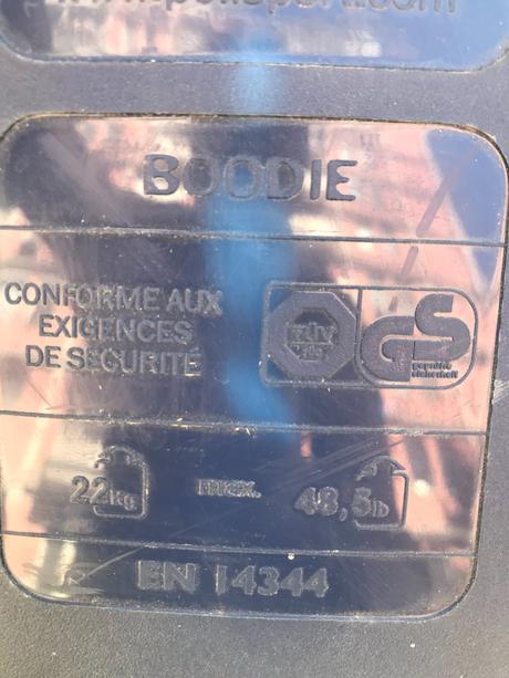 Detská cyklosedačka boodie do 22 kg,