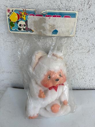 Monchichi biele original povodne piska s balenim,
