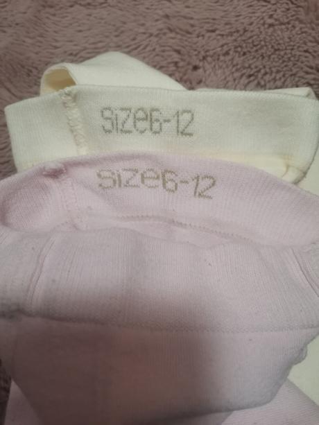 Pančušky s volánikmi 6-12 mes veľ 68, 68