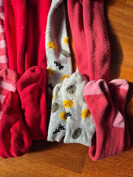 Dievčenské teple pančušky, tchibo,110