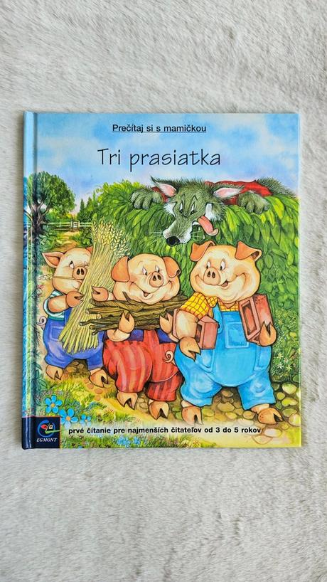 Detská kniha 'tri prasiatka',
