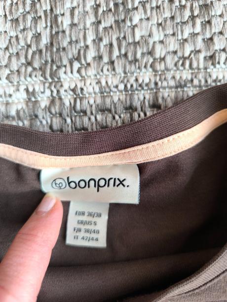 Tričkové šaty s vreckami, bonprix,s