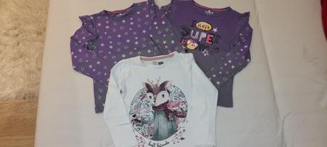Tričká 3ks, kuniboo,110