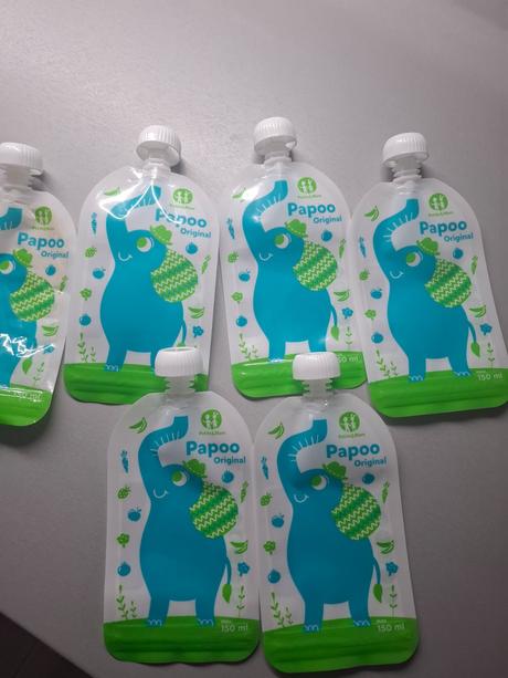 Petite&mars 6 ks kapsičky na jedlo, 