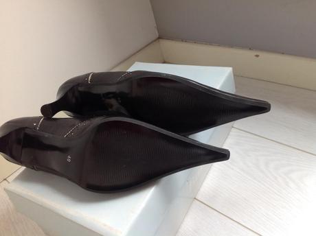 Lodičky kožene, baťa,40