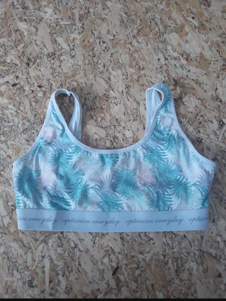 Bavlnená podprsenka na cvičenie, m