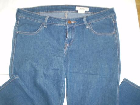 Modré slim rifle sqin od h&m, h&m,m