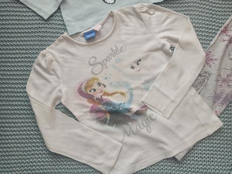 2ks frozen tričká veľ. 104/110, 104