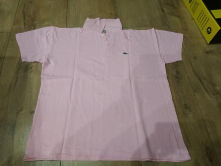 Ruzove tricko lacoste, lacoste,l