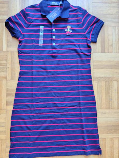 Ralph lauren bear bavlnené pohodlné letné šaty, ralph lauren,s