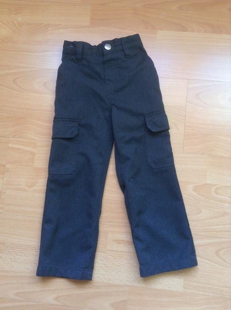 Tmavosivé nohavice s vreckami, 5r., next,110