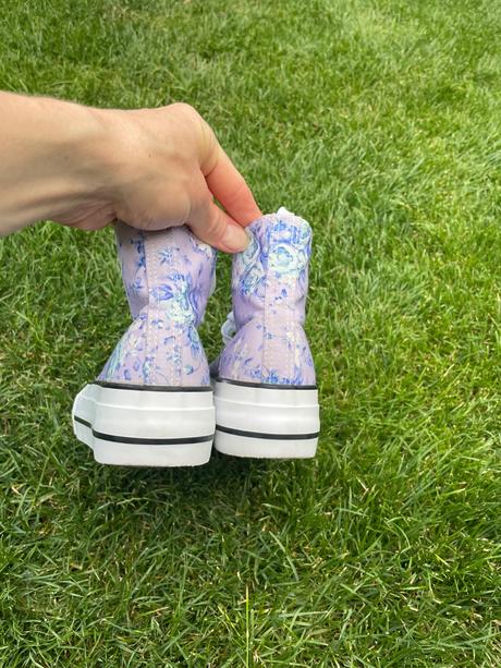 Platenky s kvetmi, decathlon,36