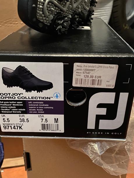 Damske golfove topanky, 38