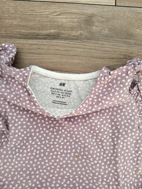 Šatočky, h&m,104