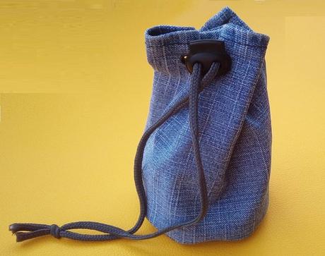 Riflový mešec (džínsové vrecko) 13cm, 