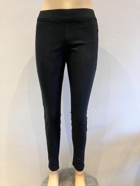 Dámske čierne rifľové legíny (38), f&f,m