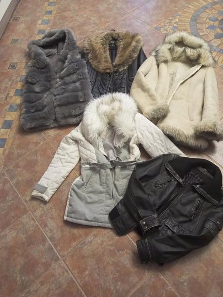 Balík kožuchov,vesty a koženej bundy, m