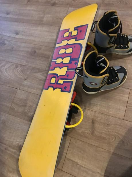 Snowboard aj s topankami, 100-109 cm
