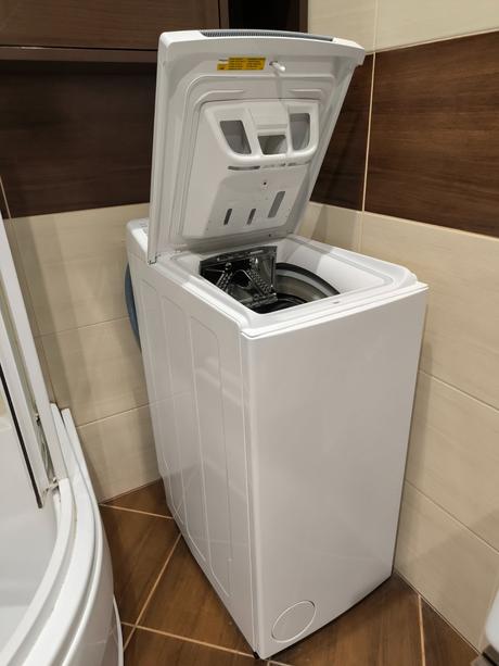 Práčka whirlpool zhora plnená, whirlpool