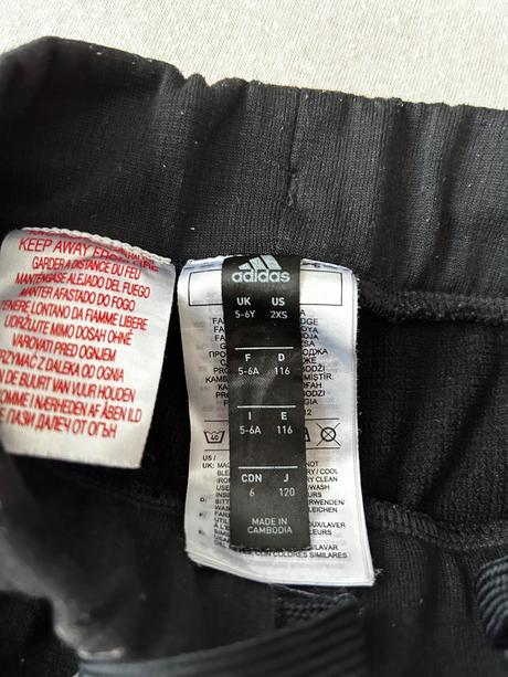 Adidas oblečenie, 104–116