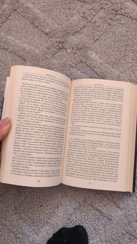 Kniha baudolino - umberto eco,