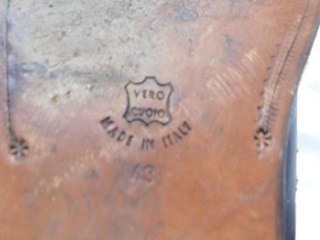 Panske kozene kvalitne topanky, 43