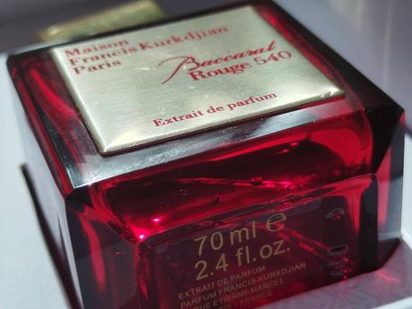 Baccarat rouge 540, 