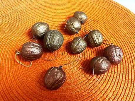 Naturálna vianočná dekorácia 10 ks, 