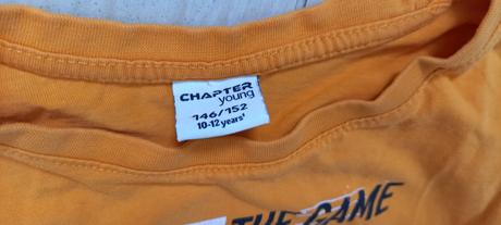 Tričká 3ks s dlhým rukávom 146/152, chapter young,146