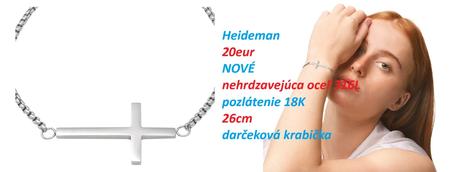 Náramok/retiazka s krížikom na ruku 2, 