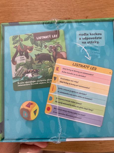 Kvido príroda v kocke, spoločenská hra, 