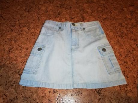 Riflová sukňa veľ. 122, marks & spencer,122