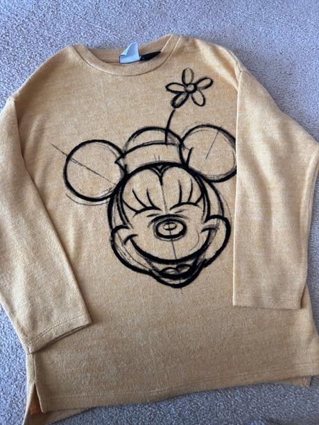 Tenký pulóvrik minnie 128/134, zara,128