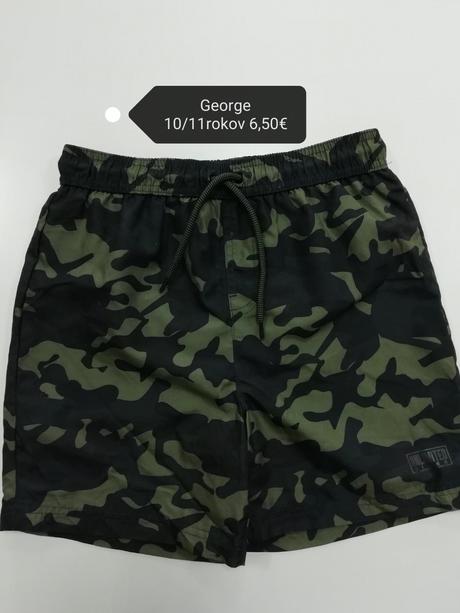 Maskáčové kraťasy / plavky, george,146